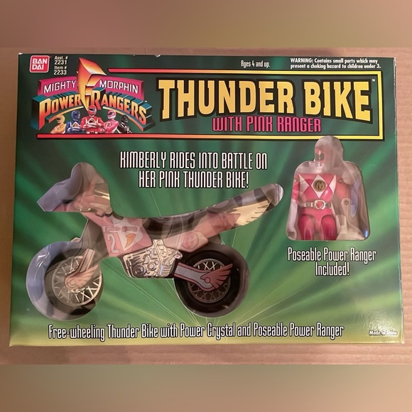 Might Morphin Power Rangers Thunder Bike - Picture 1 of 2